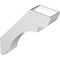Ekena Millwork 6-in. W x 26-in. D x 32-in. H Olympic Architectural Grade PVC Knee Brace BRCP06X26X32OLY - alternate 5